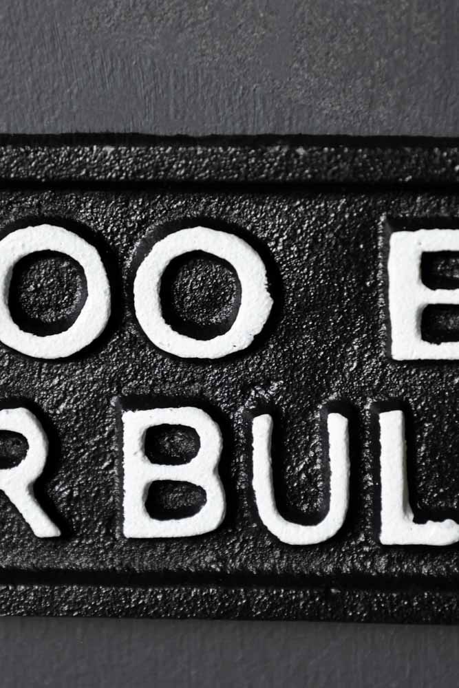 Too Busy For Bullshit Sign - Image 2
