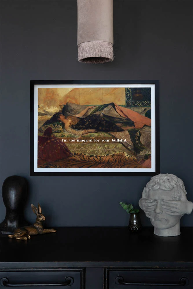 Too Magical Art Print - Available Framed Or Unframed - Image 2