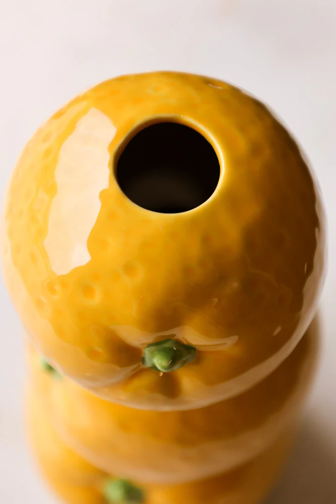 Trio Of Oranges Vase - Image 4