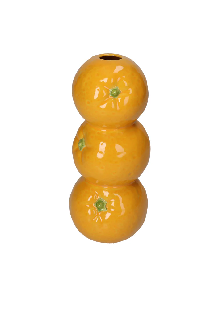 Trio Of Oranges Vase - Image 5