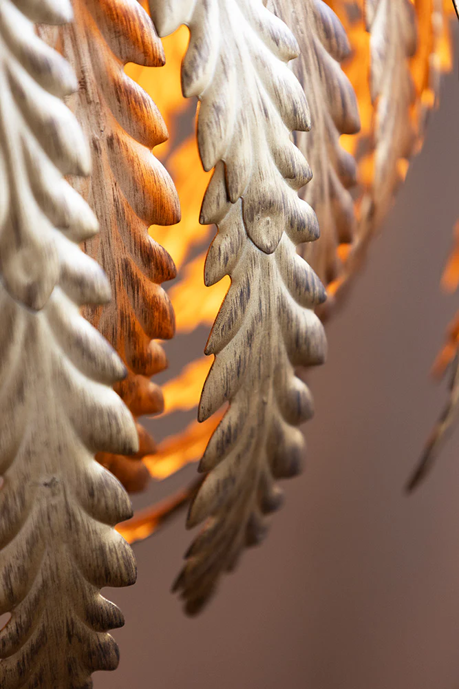 Tropical Leaf Ceiling Pendant Light - Image 4