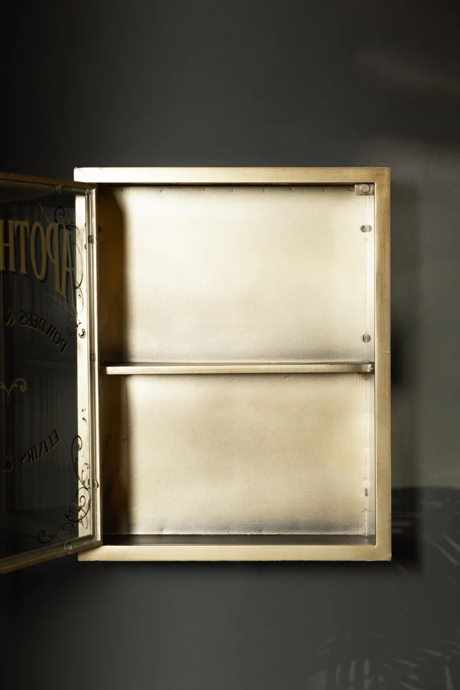 Vintage-Style Apothecary Wall Cabinet - Image 5
