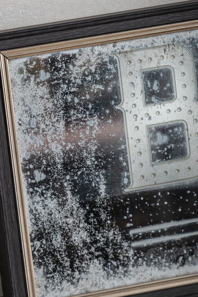 Vintage-Style Beer Bar Mirror - Image 4