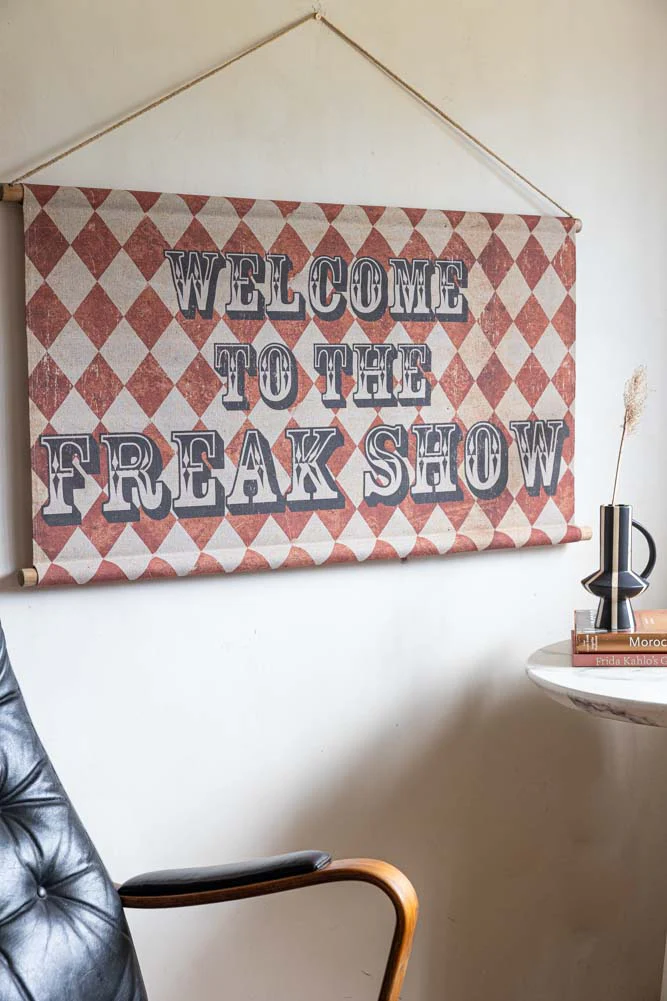 Vintage-Style Freak Show Wall Art - Image 3