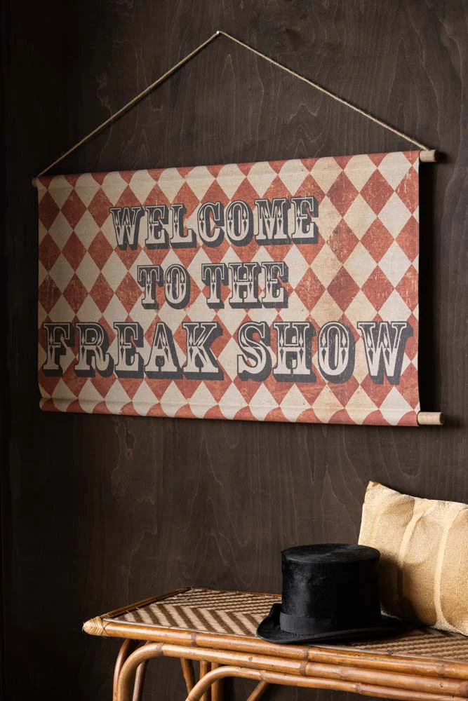 Vintage-Style Freak Show Wall Art - Image 4