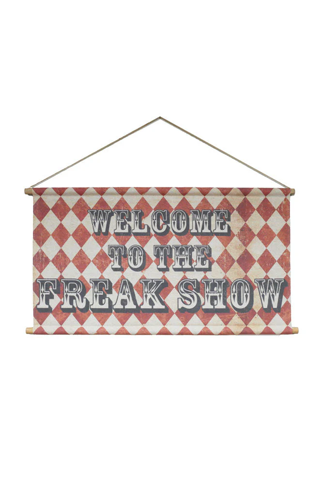 Vintage-Style Freak Show Wall Art - Image 9