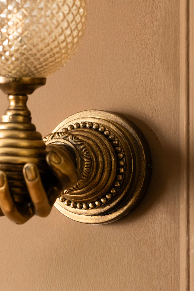 Vintage-Style Hand Wall Light - Image 3