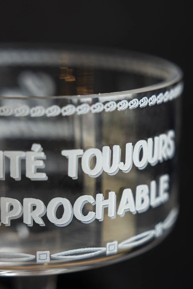 Vintage-Style Stemmed Glass Storage Jar with Lid - Image 5