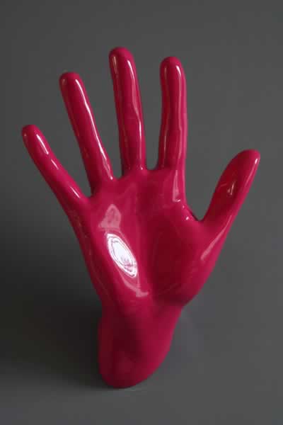 Waving Hand Wall Art & Coat Hook