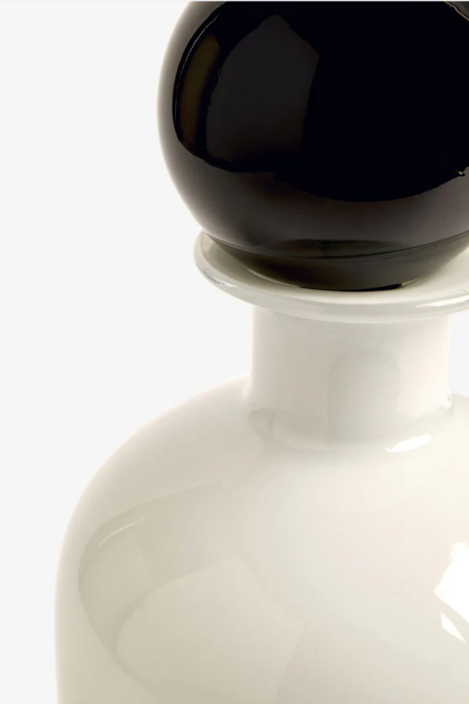 White & Black Apothecary Bottle - Image 6