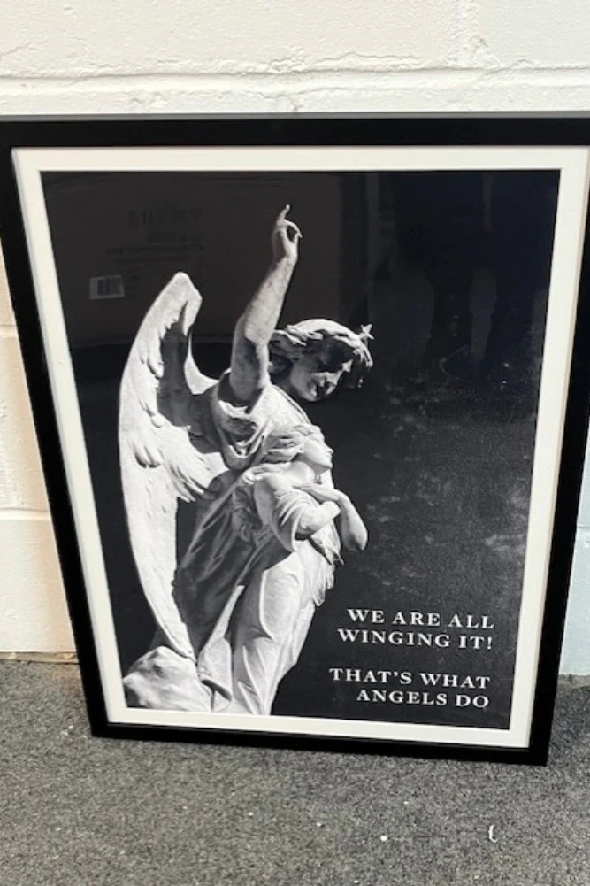 Winging It Art Print - Framed - SECONDS - Image 4