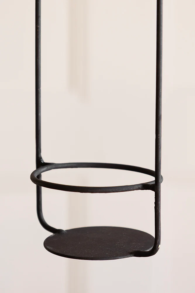 Wire Glass Bottle / Vase Holder - Image 4