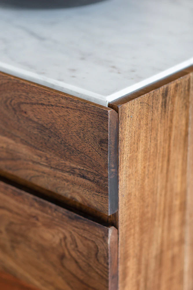 Wood & Marble Barcelona Sideboard - Image 4