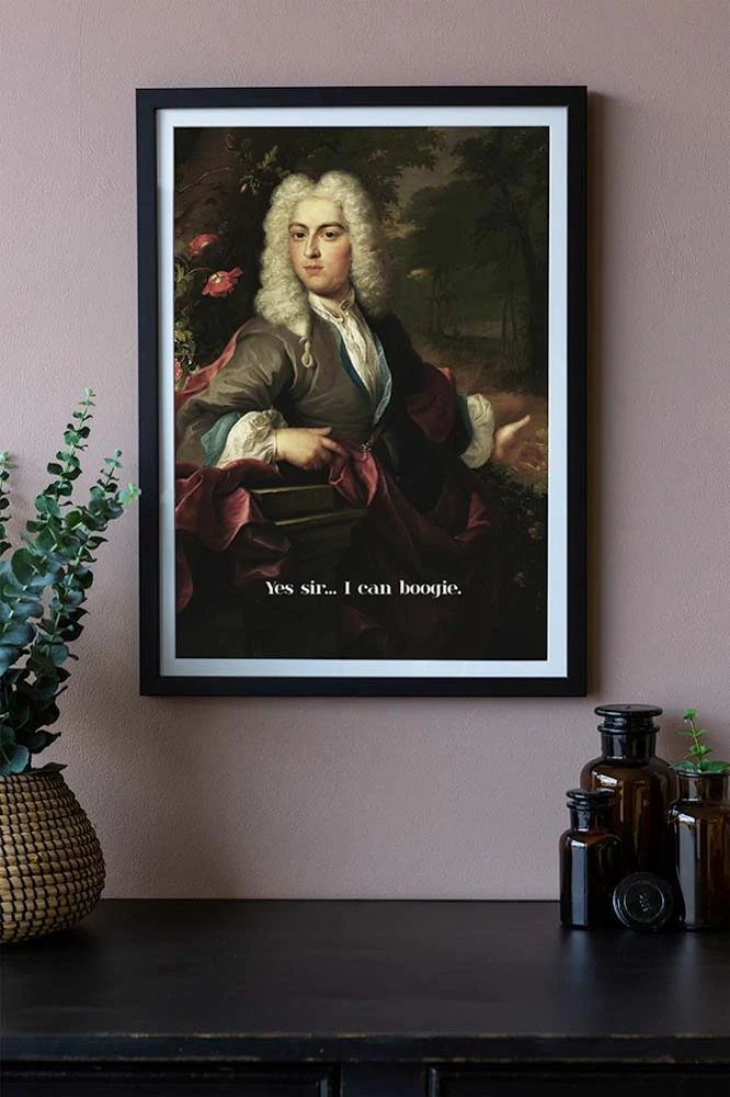 Yes Sir I Can Boogie Art Print - Available Framed Or Unframed - Image 5